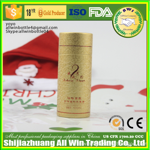 Eco-friendly custom handmade paper tube packaging kraft paper tube